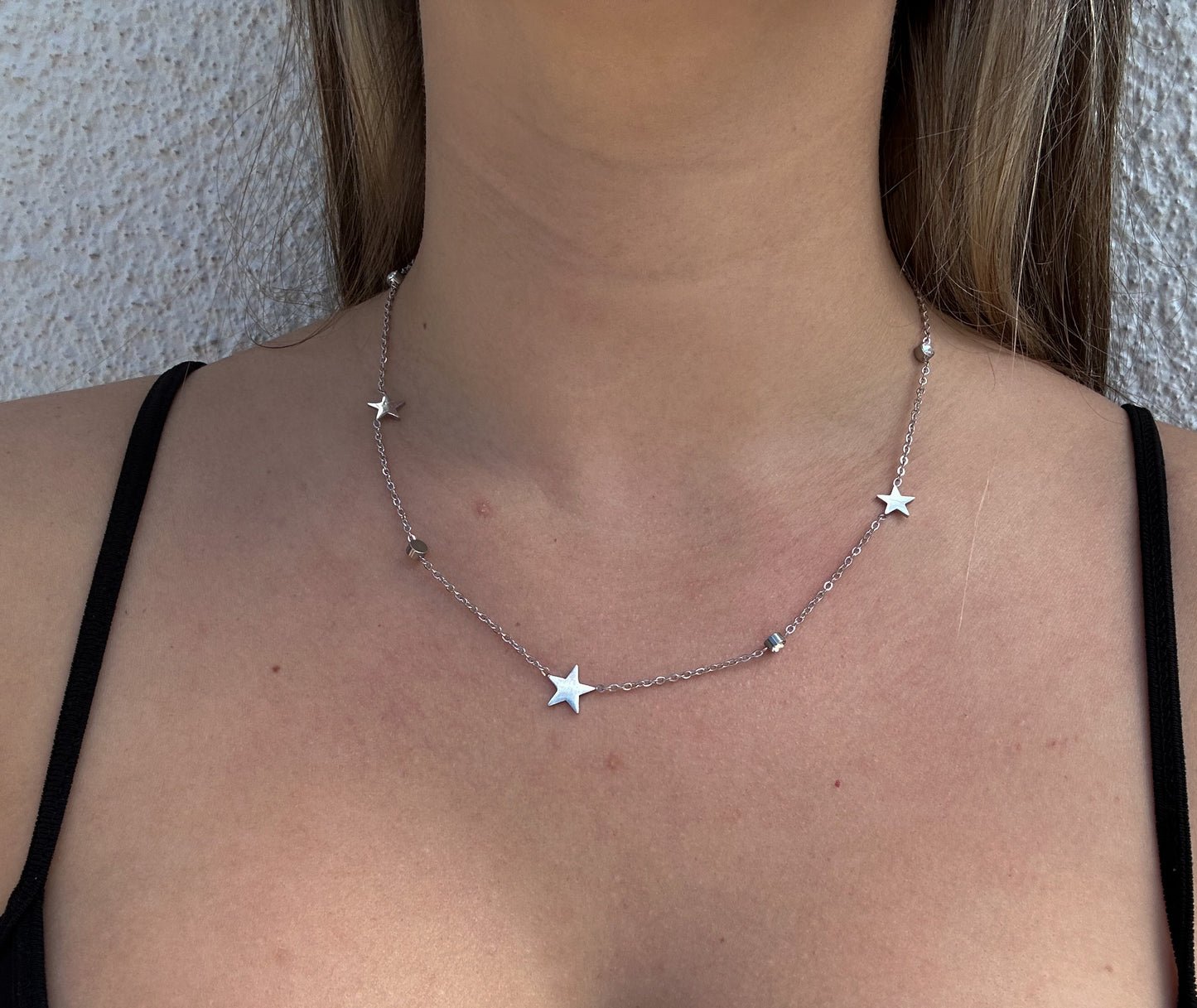 Stainless Steel Star Necklace