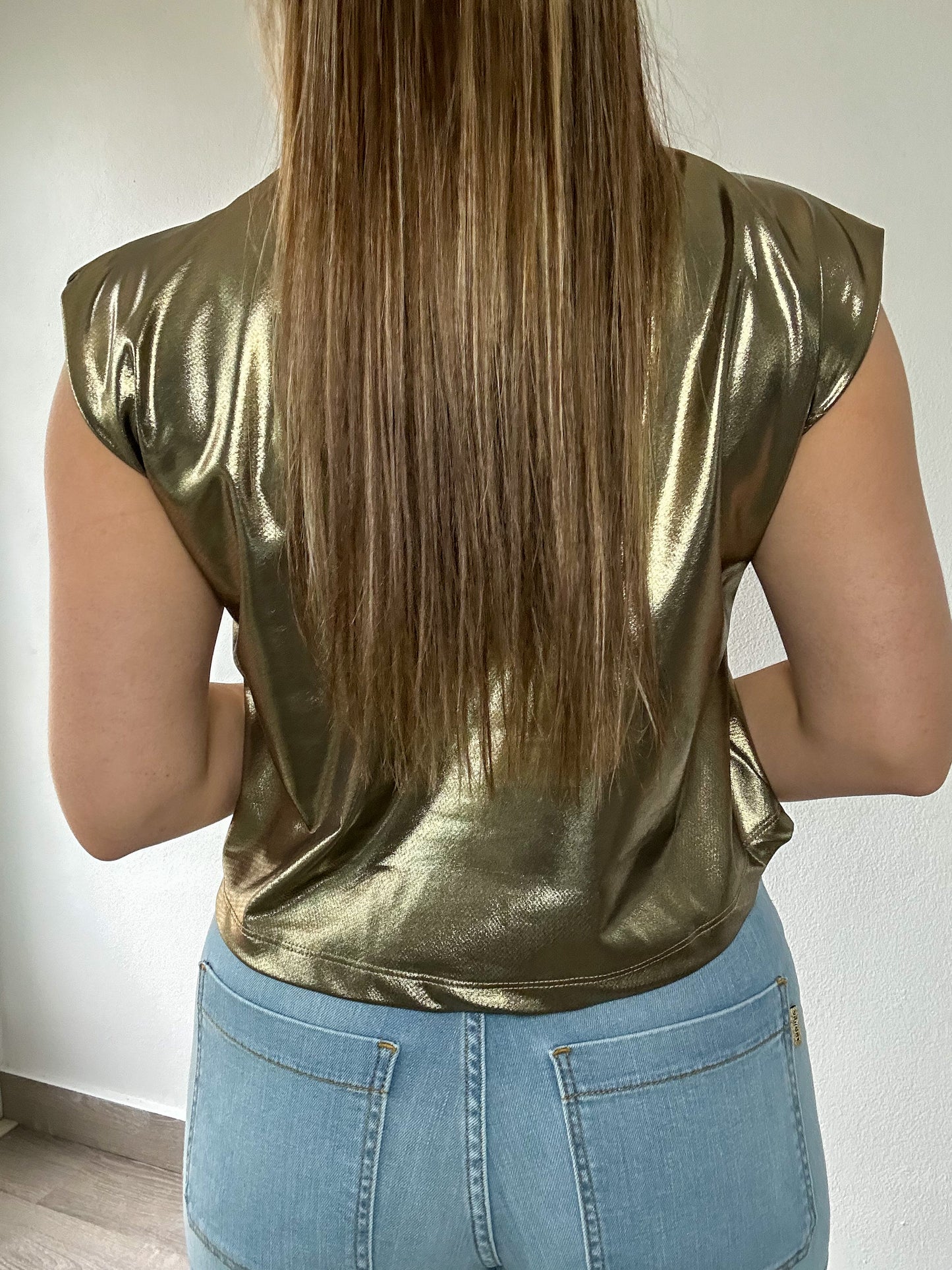 Metallic Gold Shirt