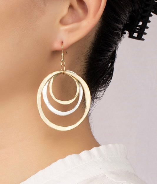 Two Tone Earring